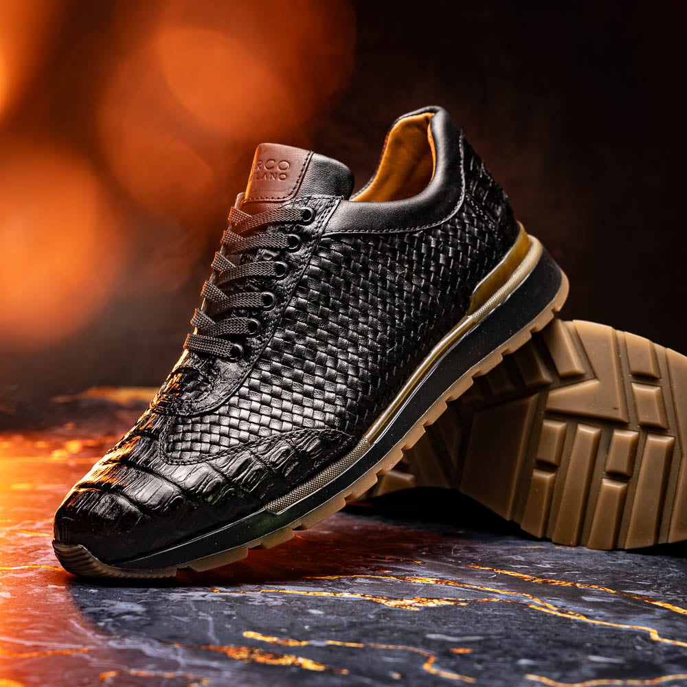 Marco Di Milano Roma Black Leather Loafer