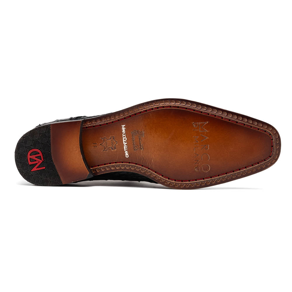 Marco Di Milano Rovigo Black Leather Loafers