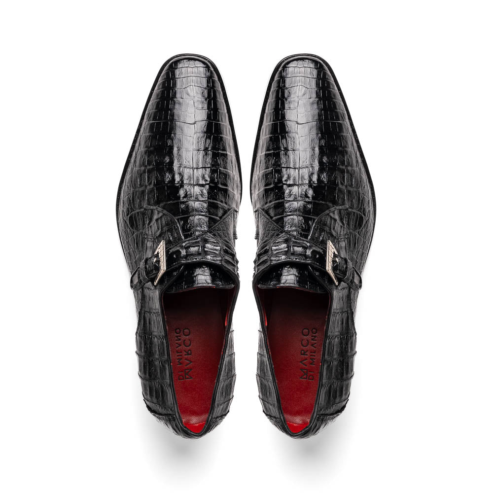 Marco Di Milano Rovigo Black Leather Loafers