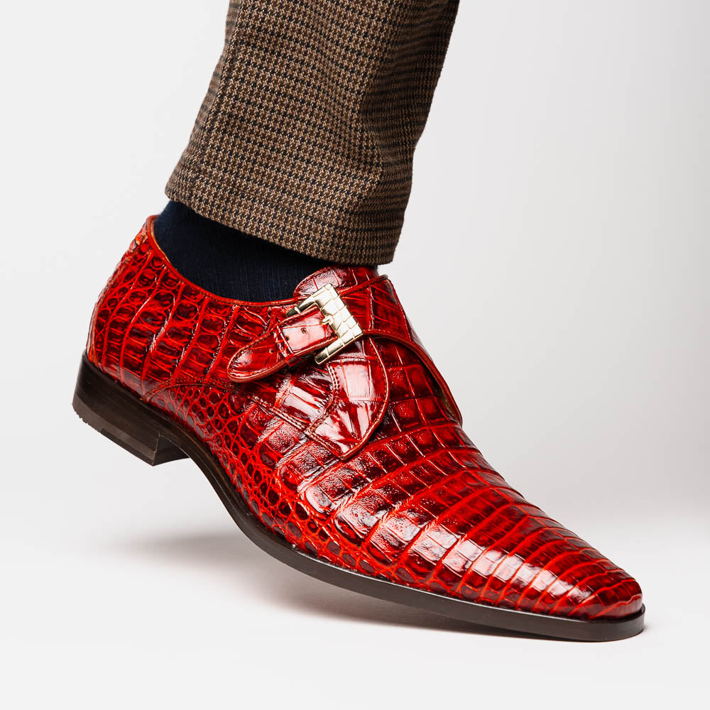 Marco Di Milano Rovigo: Rustic Cognac Leather Loafers