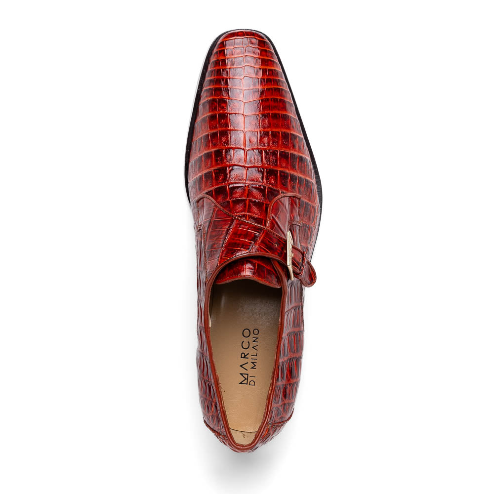 Marco Di Milano Rovigo: Rustic Cognac Leather Loafers