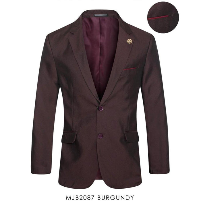 Saco Vaquero para Hombre Contti Color Vino CT