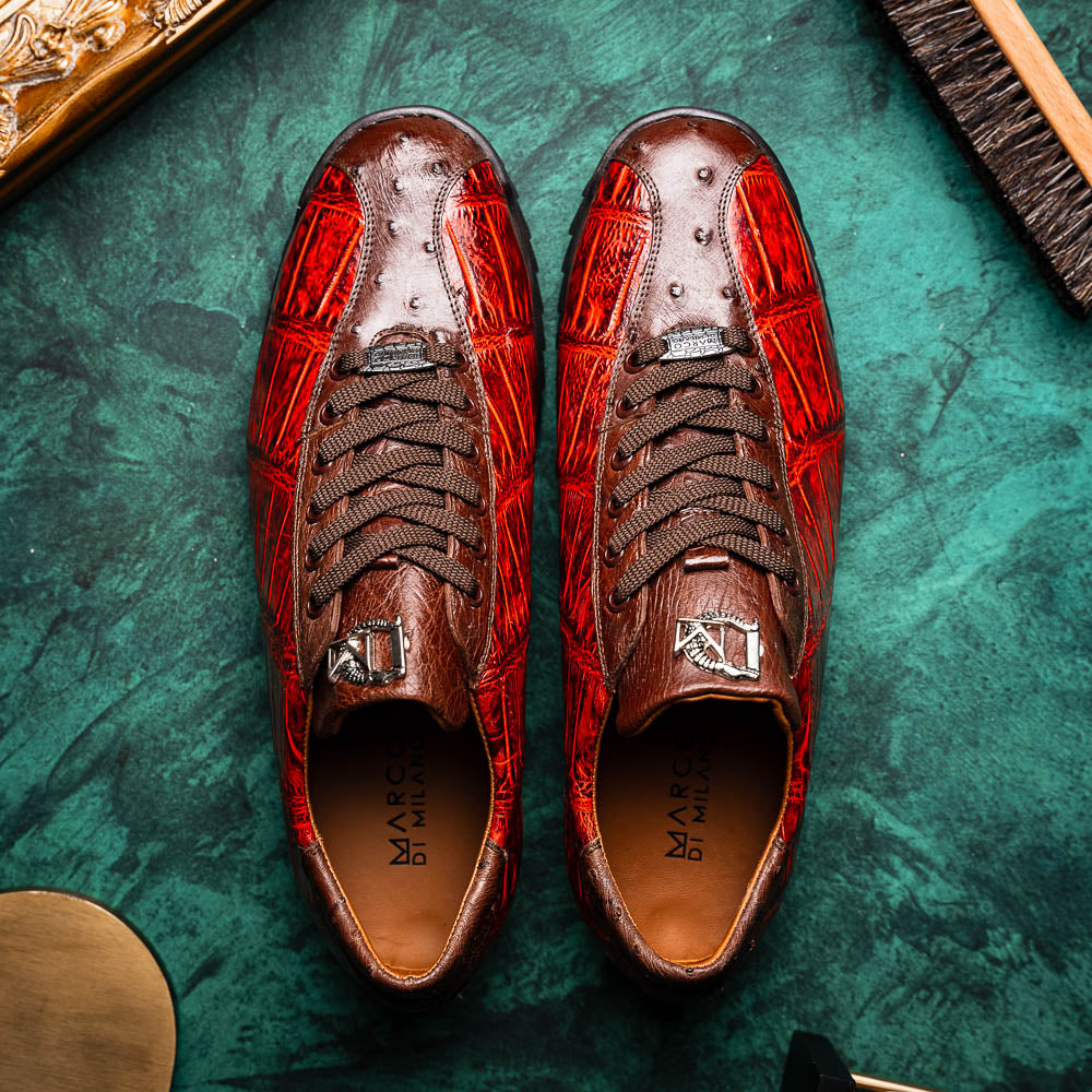 Marco Di Milano Saulo Cognac Leather Oxford