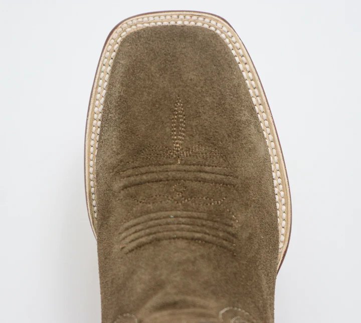 Tanner Mark Women's The Mollee Square Toe Leather Boots Brown