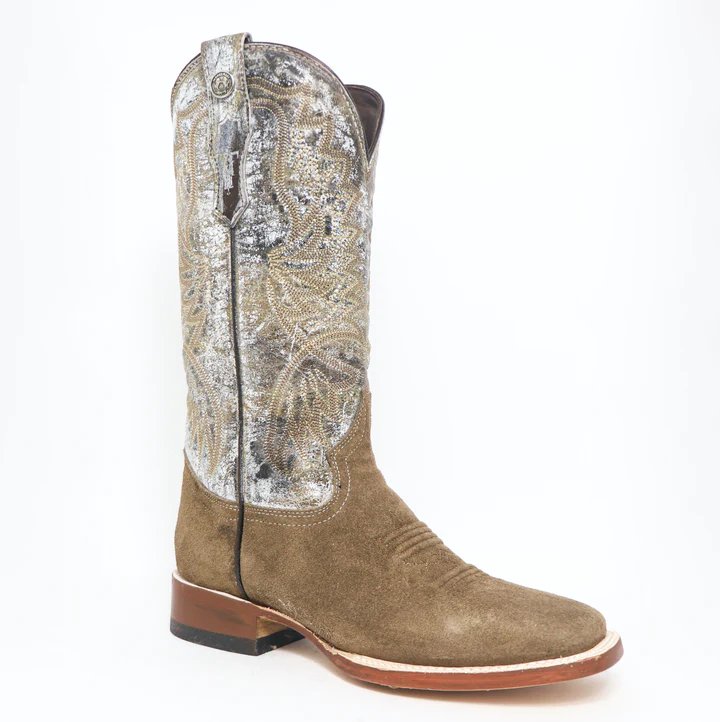 Tanner Mark Women's The Mollee Square Toe Leather Boots Brown