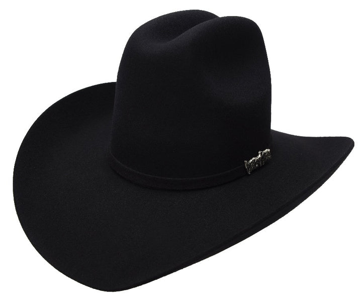 Texana Cuernos Chuecos 6X Color Negro Horma Sonora CC