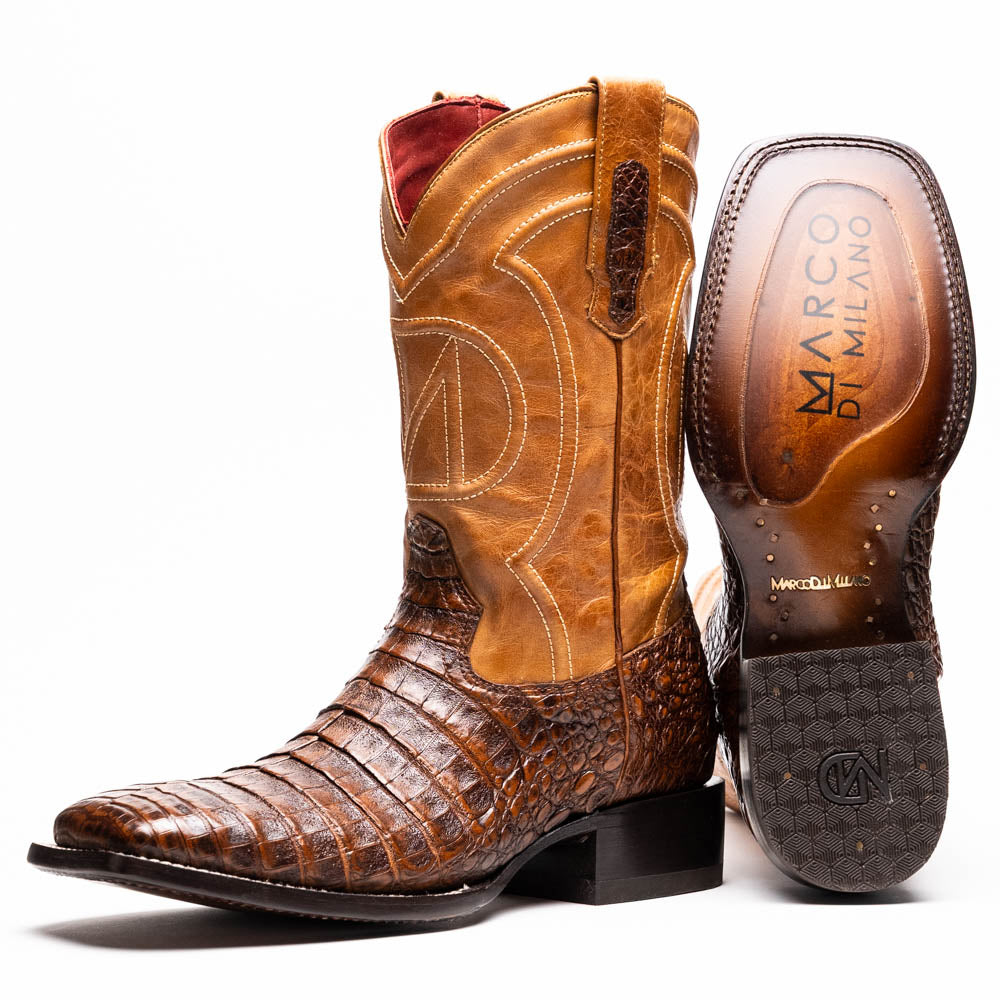 Marco Di Milano Tucson: Aged Maple Leather Shoes