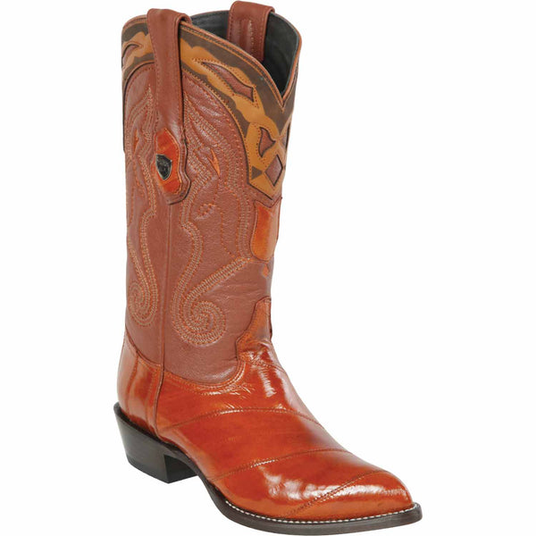 Piel de anguila - Men's Wild West Eel Skin J Toe Boots 29908
