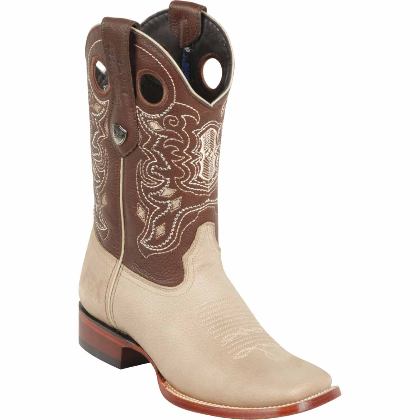 Men's Wild West Genuine Leather Ranch Toe Boots 282427 – ParaHombreUSA