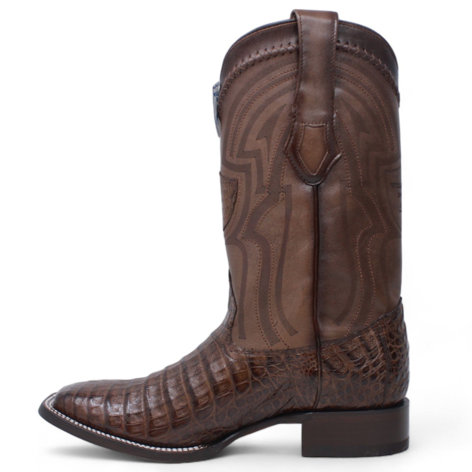 Men's Wild West Caiman Belly Ranch Toe Boots 2824L82 – ParaHombreUSA