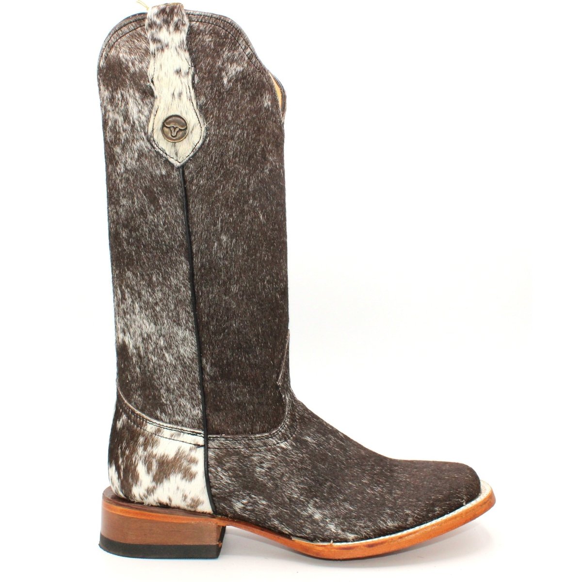 Women's Square Toe Cow Leather Boots H223304