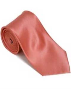  rosado Corbata Sólida de