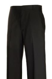 SKU*HA3558 Negro Hardwick Ropa Separar Plano Frente Vestir Pantalones Fabricantes En America