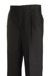SKU*HA3550 Harwick Negro Ropa Plisado Separar Vestir Pantalones Fabricantes En America