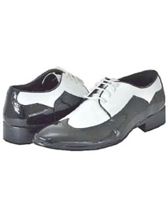  Negro y Blanco Zapatos