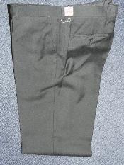 SKU*KA1236 Sólido Negro 100% Lana Pantalones