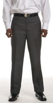 Pantalones de Vestido Llanos delanteros Grises SKU*FQ-382 Masculinos - Tono Gris y Tono 49 dólares