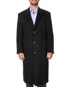 SKU*PN94 Harvard Negro Espina de Pescado Tweed Completo Longitud Abrigo