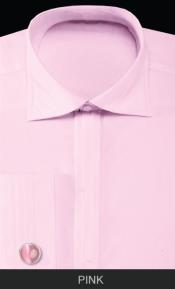  rosado brazalete francés camisa
