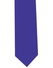 SKU*JA185 Poliéster Extra Largo Cuello Corbata Real Azul