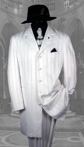 SKU*HIN2059 Raya blanca brillante vestido de la raya de la sombra traje