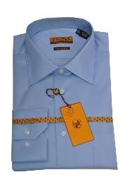 Camisa de SKU*223 Puño Regular Azul 61101-2 
