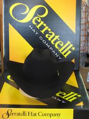 SKU*KA6374 Serratelli diseñador 30x San Jose 4" borde negro sombrero