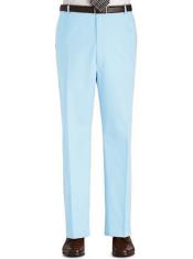 SKU*SK6Y Ligero azul plano frente regular tamaño pantalón
